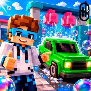 Mine Obby 3D: Car Wash Tycoon