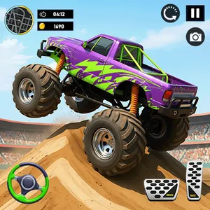 Monster Truck Stunt Game Racing Games